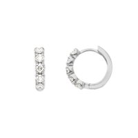 Ohrringe Babila Milano Dame in Weißgold Diamante 281413BB
